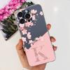 For iPhone 15 Pro Max Case iPhone 15 Plus 15 Pro Back Cover Transparent Soft TPU Letter A TO Z Capa For Apple iPhone15 15Pro Bag