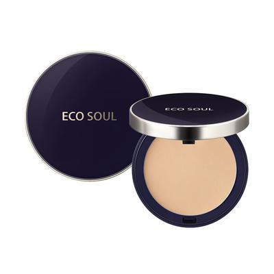 Eco Soul Perfect Cover Pact 11g, 21 Light Beige, 1 Piece