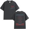 MGK Lost XX Americana Tour 2025 Print T Shirt Unisex Women Casual  Cotton Short Sleeve Tshirt Fans Gift Clothing Retro Tshirts