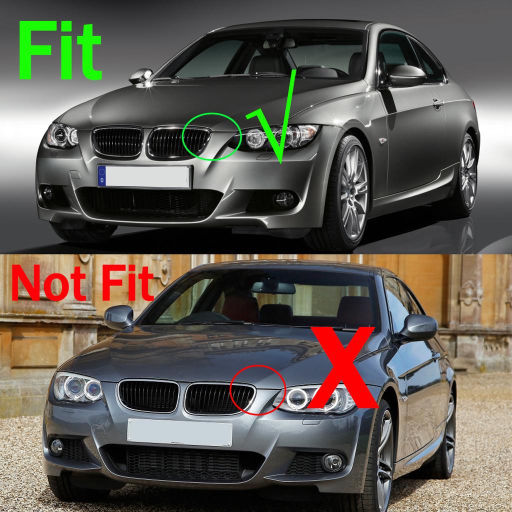 For BMW 3 Series 2007-2010 E92 E93 PRE-LCI 328i 330i 335i 325Ci M Sport Front Bumper Splitter Spoiler Lip M3 SFGHN1