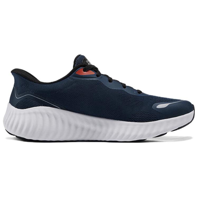 Skechers Go Run Now Comfortable Soft Low Top Running Shoes Men Sneaker Navy-Blue 220392-NVY