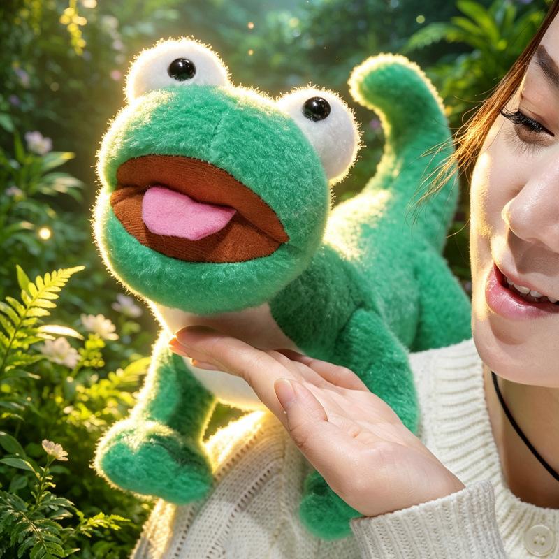 Lizard Plush Toys Simulation Animal Lizard Doll Desktop Ornaments Birthday Gifts Adorable Favors Sofa Decoration For Home