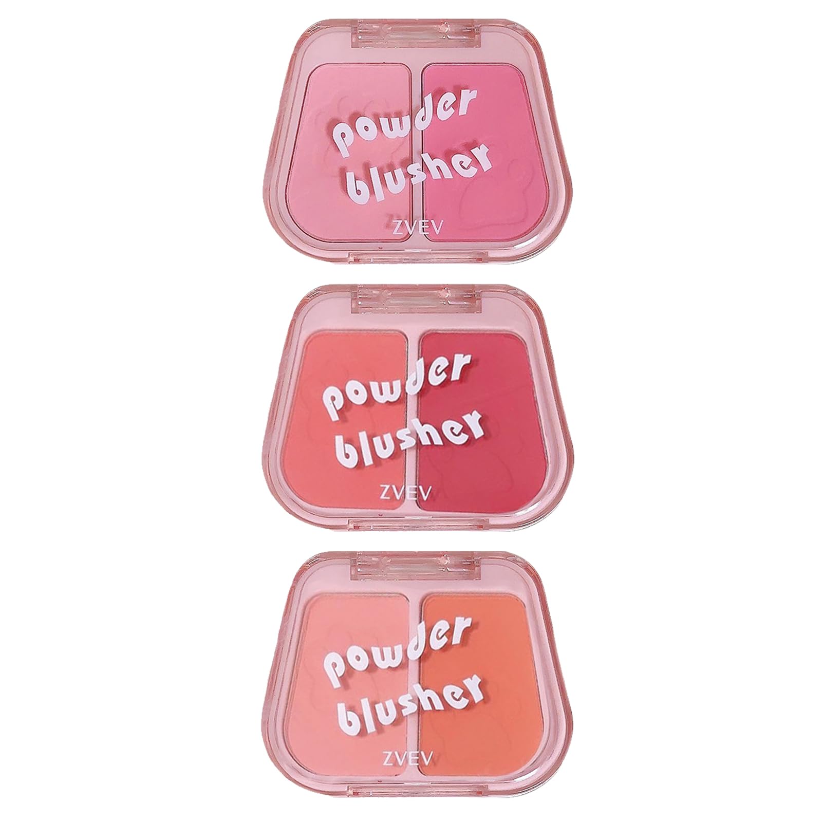 

ZVEV Двухцветный Сладкий и Здоровый Очень Маленький Натуральный Макияж Косметика для Начинающих [Официальный] Щеки, Популярный, Милый, Румяна, Пигментированный, 3D,