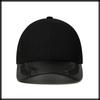 Plain Mesh Cap Hat Running Outdoor Women Men CA719 [White Fang] (Black)