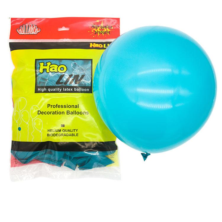 Haolin Yaguang 12-Inch 2.8-Gram Latex Balloon, Birthday Wedding Party Decoration Arrangement Cross-Supply Brand Balloon