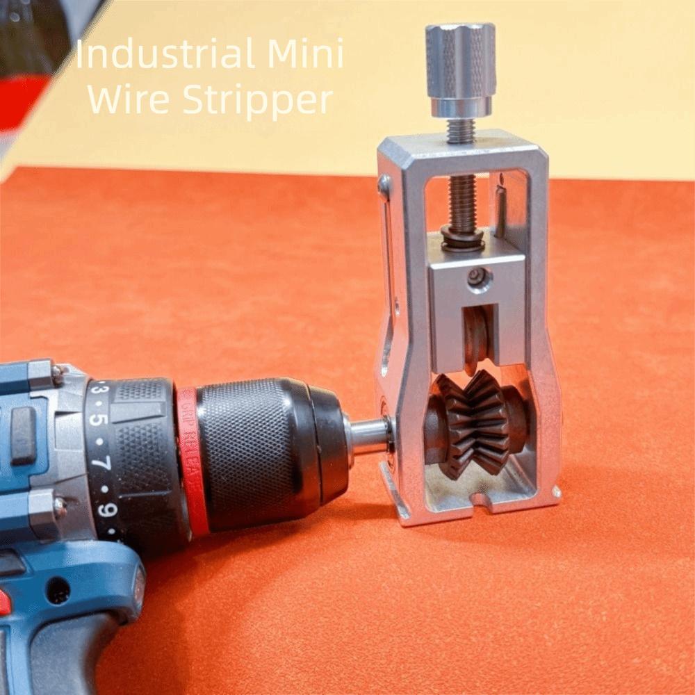 Aluminum Alloy Manual Stripper Handheld Operation Portable Design Wire Stripping Machine Copper Wire Compatible