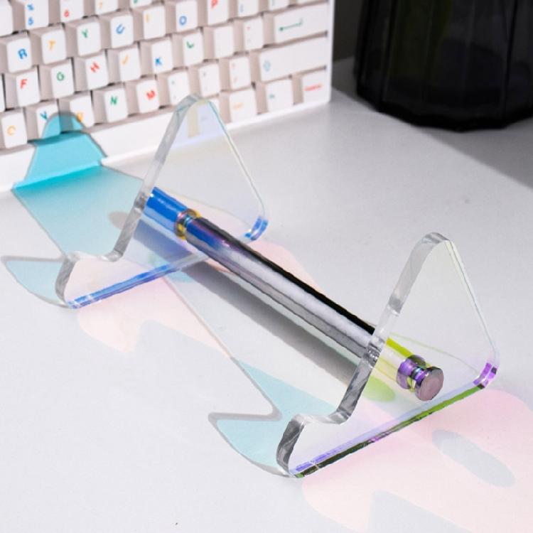 Keyboards Display Stand Stable Acrylic Transparent Single Layer for Computer Mechanical Keyboards Storage Holder
