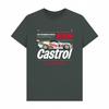 Castrol Unisex Adult Bold Retro Car T-Shirt