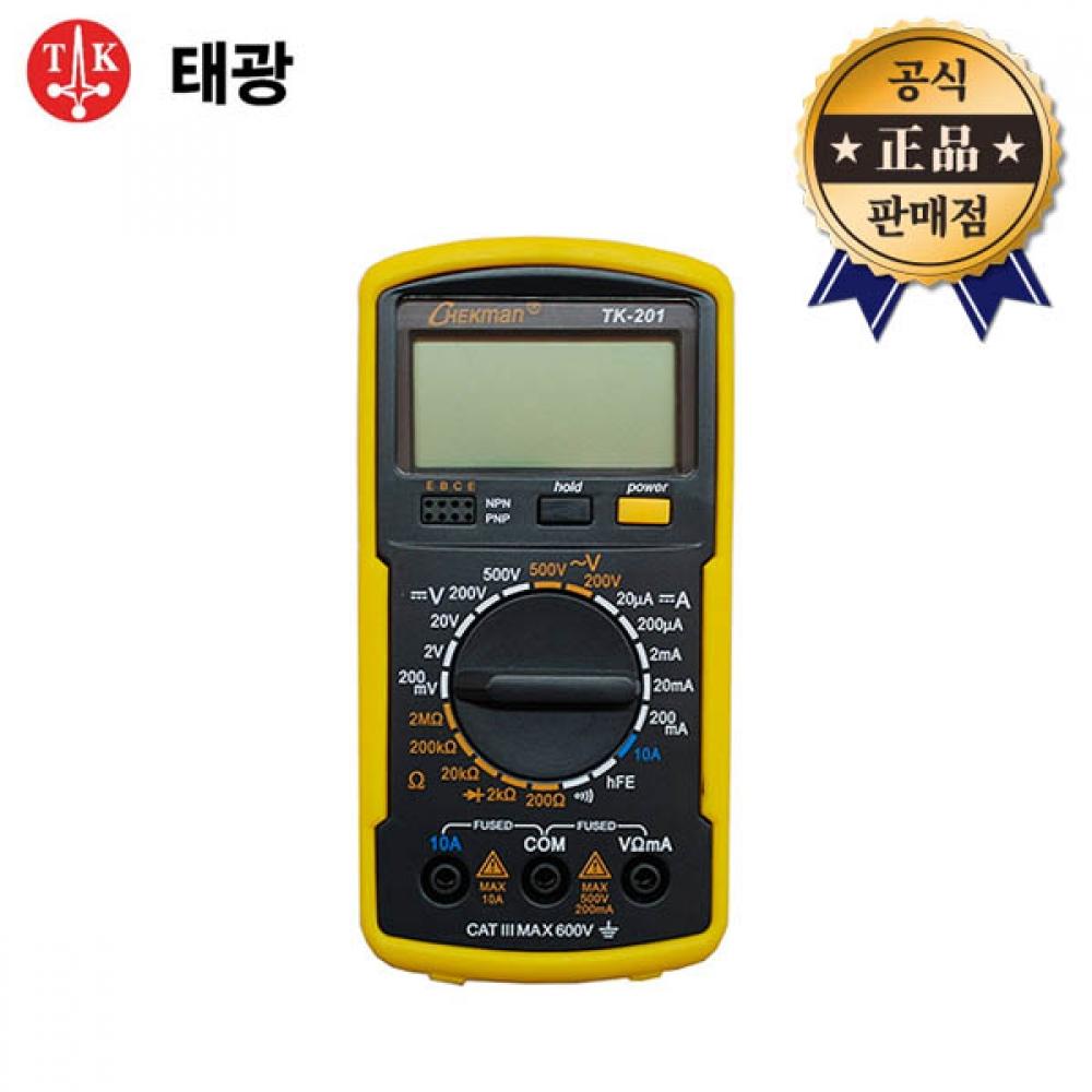 

Цифровой тестер Taekwang TK 201, небольшой измерительный тестер диодов, тестер