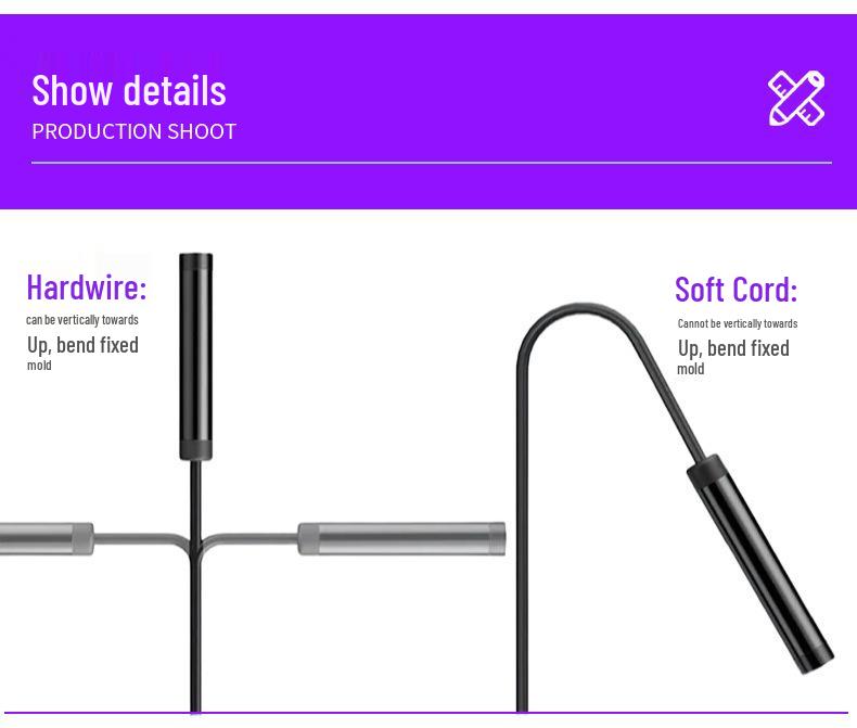 3-in-1 HD Mobile Endoscope: Photo & Video Capture for Appliance Repair & Pipe Inspection