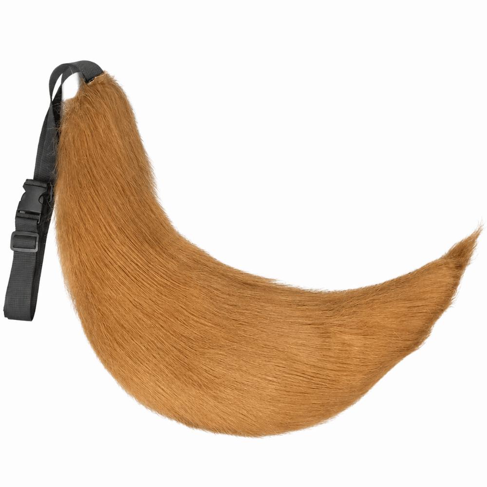 Fluffy Faux Fur Plush Cosplay Tail Belt Adjustable Wolf Tail Furry Cosplay Tail Handmade Big Plush Fox Tail Cosplay