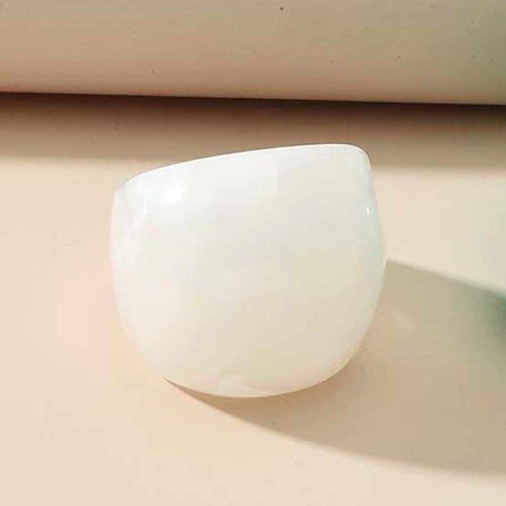 Big Acrylic Party Jewelry Resin Geometric Korean Style Resin Rings Women Rings Set Finger Rings