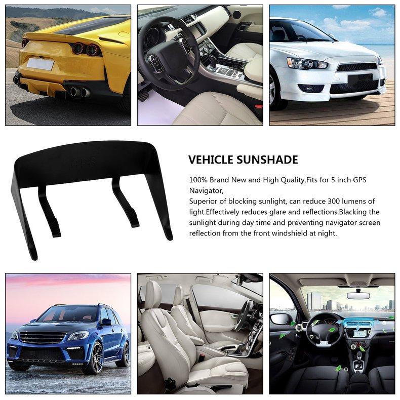 Buy 5 Inch Universal GPS Navigator Sun Shade Glare Visor Shield Car Sun