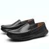 Fashion Cowhide Men's Casual Leather Shoes Soft Soled Anti Slip and Wear-resistant Men's Driving Shoes Loafers Shoes