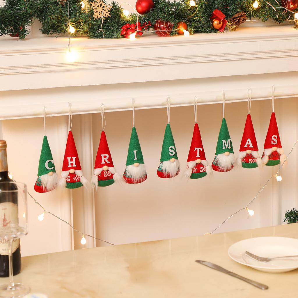 Christmas Decoration Faceless Doll   Ornaments Home Shopping Mall Window Festive Decorations