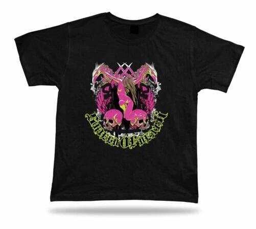 Sexy Nude Woman And Skeleton Skull T-Shirt Cool Fashion Idea Modern Model L