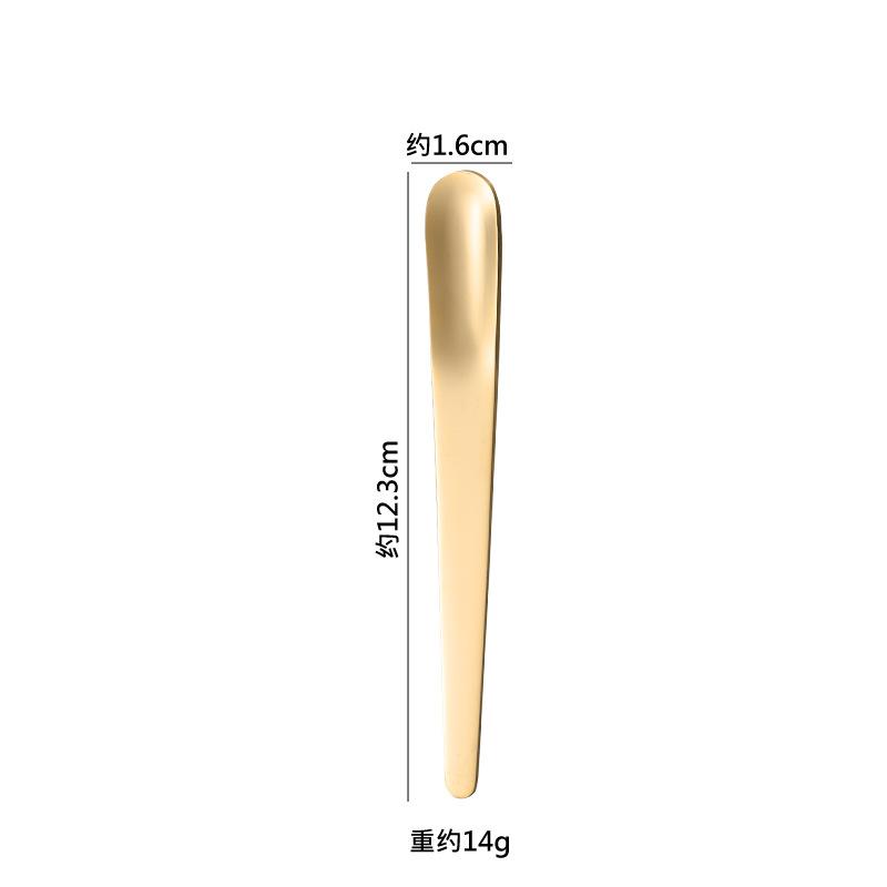 Stainless Steel Long Handled /Cake/Ice Cream/ Dessert Spoon Espresso Coffee Stirring Spoons Multi-functional Household Tableware