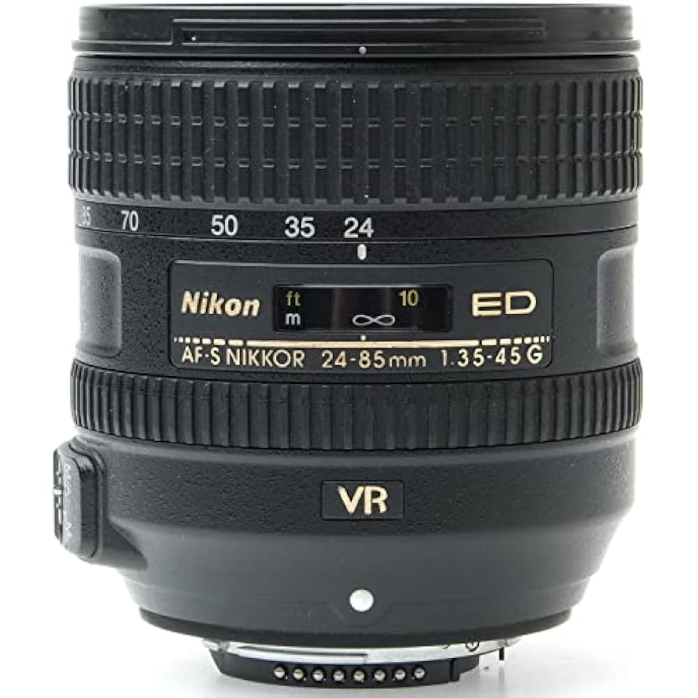 Nikon Standard Zoom Lens AF-S NIKKOR 24-85mm f/3.5-4.5g ED VR Full Size Compatible