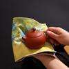 Chinese Table Mats Painted Thick Tea Towel High-end Tea Set Accessories Super Absorbent