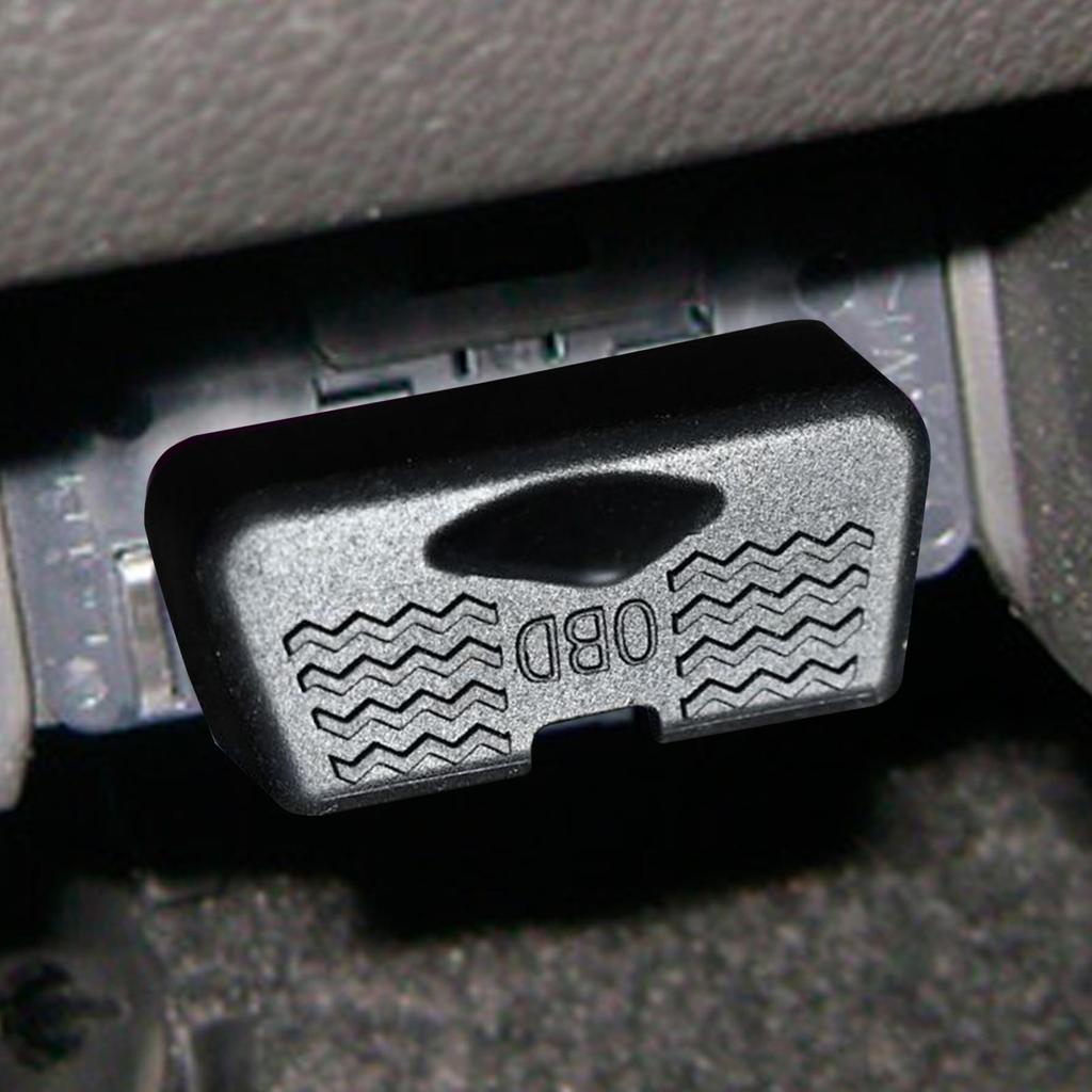 OBD Port Protector For Cars Silicone Waterproof Dustproof Auto Supplies Car OBD Interface Cover For SUV RV Vehicle Trip Travel