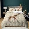 Pink White Duvet Cover Giraffe Bedding Queen/King/Full Size Zoo Animals Bed Set 3 Pieces Colorful Giraffe Bed Comforter Cover