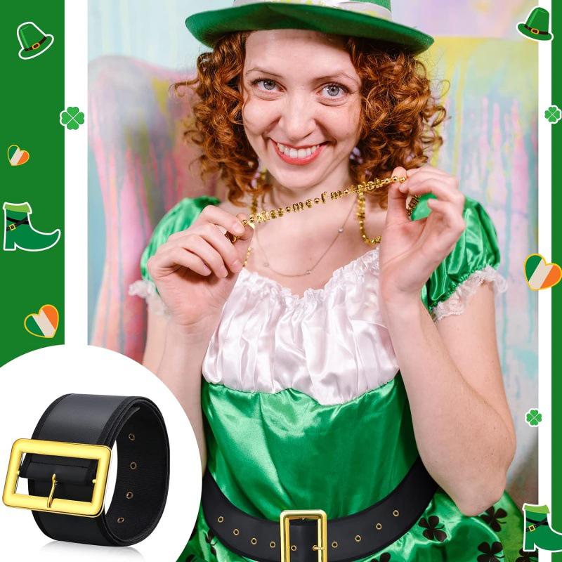 European and American Santa Claus Christmas Wide Waist Belt for Men