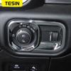 TESIN Interior Accessories For Dodge RAM 1500 Car Headlight Lamp Switch Decoration Cover Stickers For Dodge RAM 1500