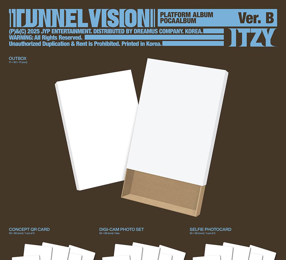 (POCAALBUM) ITZY [TUNNEL VISION] 11th MINI ALBUM