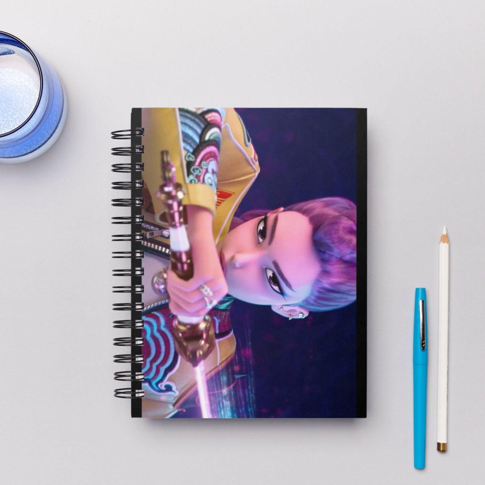 Discover Intime Latest K-Pop Demon Hunter Witch Hunting Squad Surrounding Students A6 Coil Notebook Student Stationery Great For Daily Use