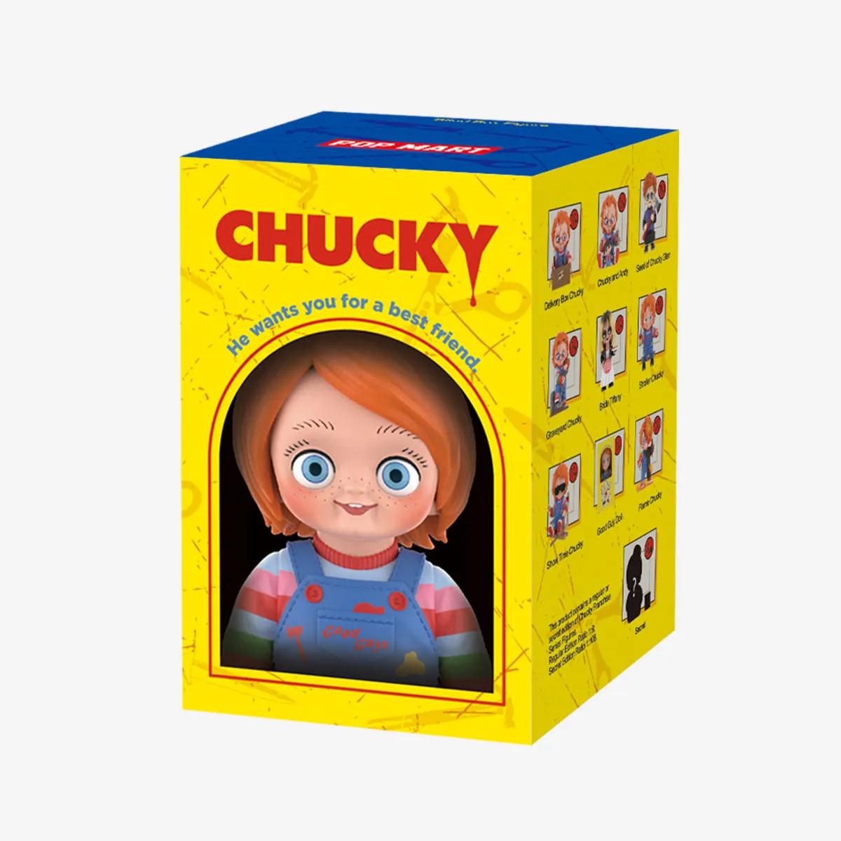 

New Arrival Genuine Chucky Blind Box Figure Tv Series Chucky Surprise Mystery Boxes Model Toy Collectibles Decoration Dolls Gift Random 1 Pcs