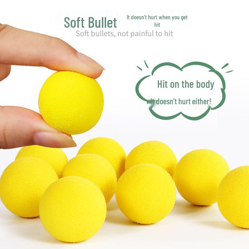 Interactive Children's Duck Shooting Toy Gun with Soft Bullets for Ages 3-6