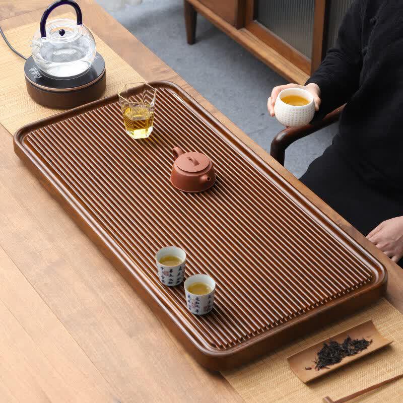Bakelite Rectangular Gongfu Tea Tray