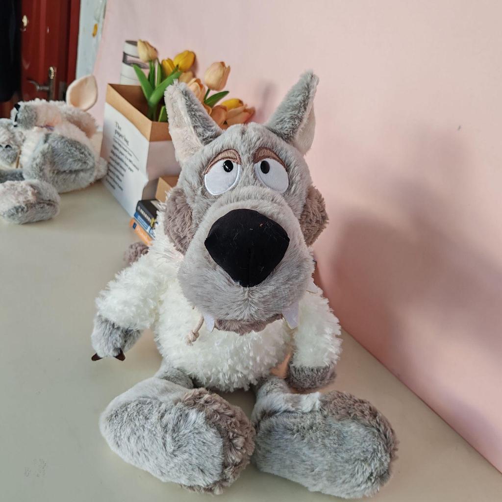 Wolf In Sheep's Clothing Plush Toy - Forest Animal Disguise Doll, Ideal Birthday Gift