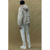 H M Nylon Windproof Jacket Loose Fit ligHt Beige