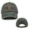 Stone Yellow Letter Embroidery Baseball Cap Sun Protection Breathable Gift Hat