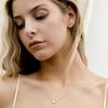PAVOI 14K Gold Plated Cubic Zirconia Heart Necklace | Cute Dainty Love Pendant Necklaces for Women - Valentines Day Trendy Jewelry