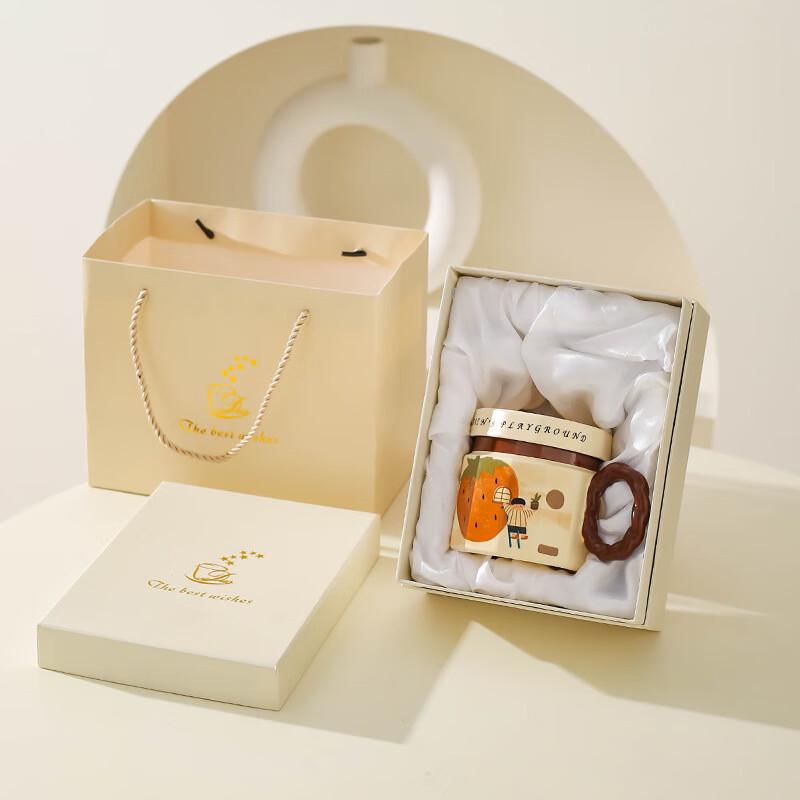 Strawberry Boy Ceramic Mug