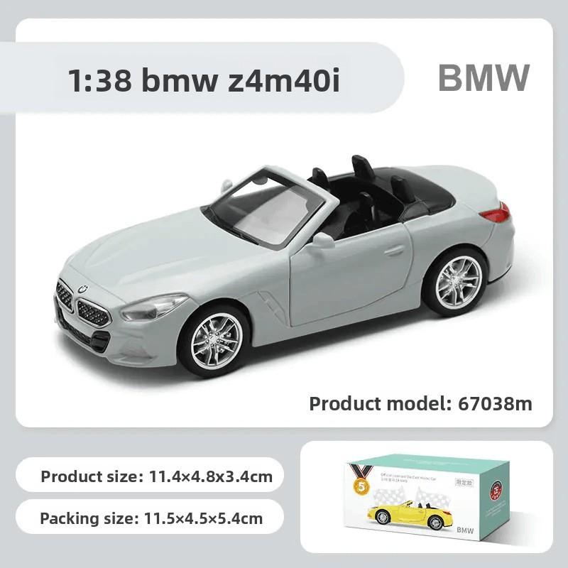 Scale Car Alloy Model Openable Doors 136 Toy Display Use Children Gift Festival