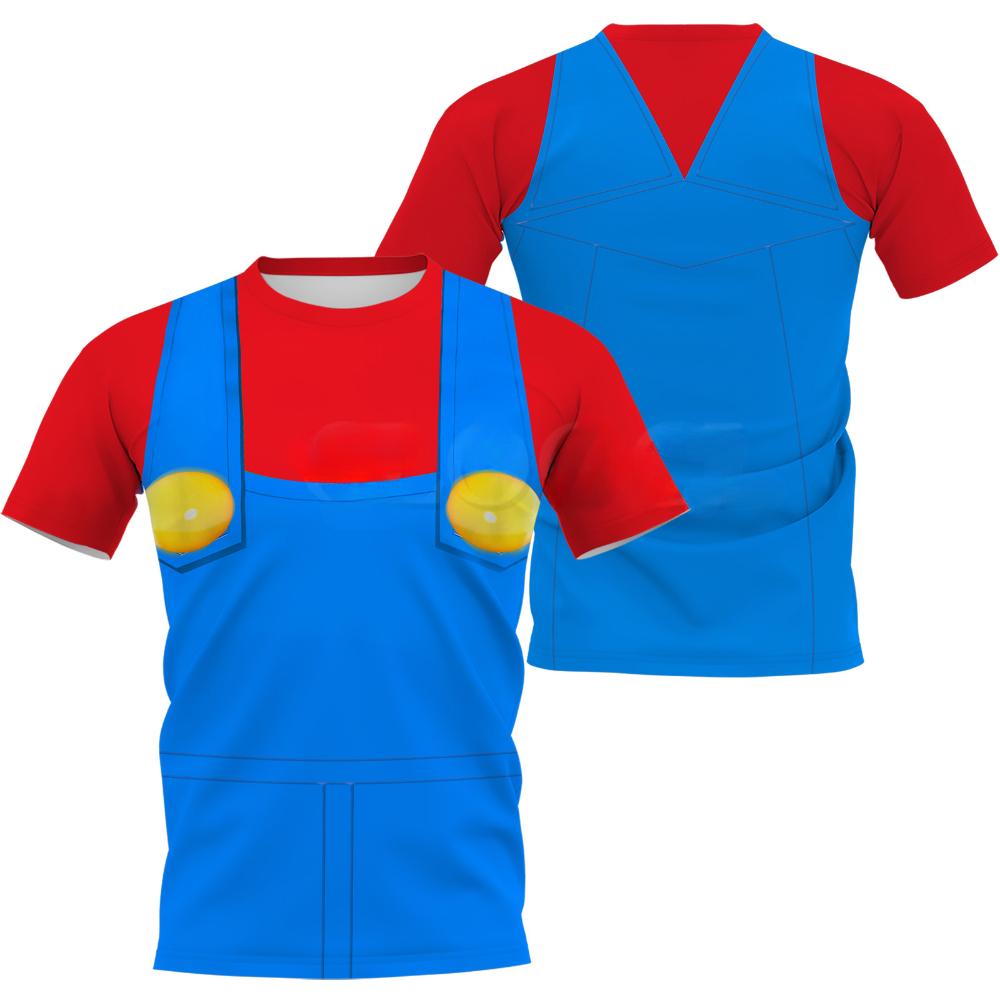 

Cartoon Bowser 3D printed T-shirt Harajuku men s and women s casual top Cosplay costume Boys/Girls Summer Short sleeved Tshirt 4XL