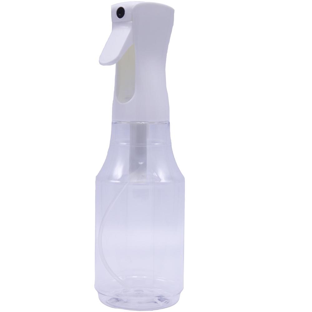 Fine Mist Spray Bottle 24oz Ergonomic Refillable Reusable Plastic Continuous Spray Misting Plants Multipurpose Spray Tool
