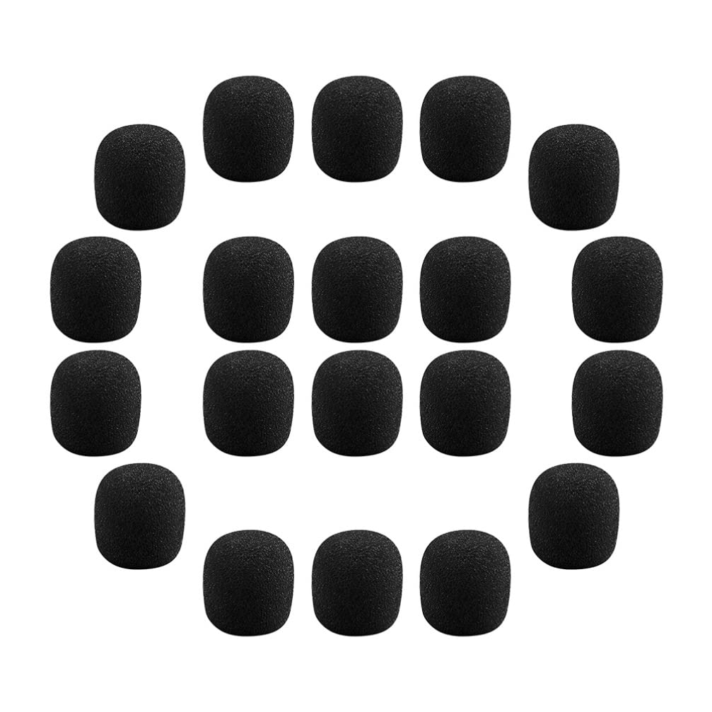 

LIOOBO 40 шт. Микрофонный поролон для петличных микрофонов, гарнитур и ветрозащиты, моющийся, внутренний диаметр 5 мм, 8 мм, 13 мм, набор из 40 шт. (Внутренний диаметр