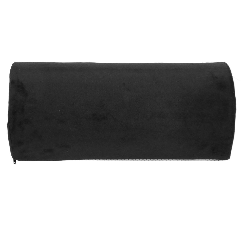 Half Moon Pillow Black Ankle Knee Neck Lumbar Support Cushion Elderly People Home Memory Foam Leg Elevation Pillow