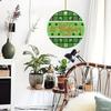 2D Flat "Happy St. Patrick's Day" Green Acrylic Irish Theme Decoration Sign, Suitable for decoration, Wall, porch, Room, Villa, accents Home, Hallway,