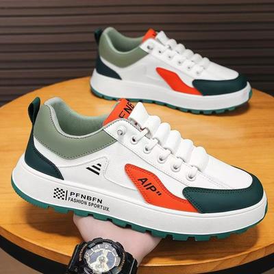 Sneaker Chunky Uomo Scarpe Sportive di Design Moda Casual Tessuto in Microfibra Pelle Traspirante Altezza Aumentata Scarpe con Zeppa Piattaforma