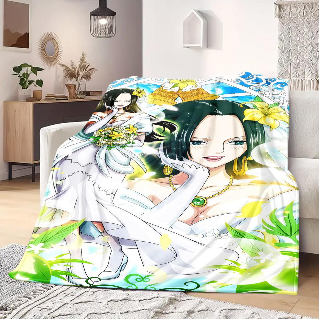 Nico Robin Print Blanket Warm Comfortable Flannel Blanket Suitable for Bedrooms,Sofas, Beds,Chairs,Travel -QIAO63