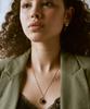 Iris Memory-Hope Moonlight Onyx Necklace No. 1-Gold