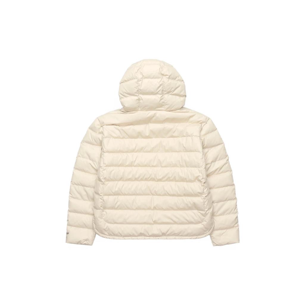 Nike Down Jackets Women's Beige Hooded Moderate Puffer Jacket (Unisex) Down Jackets DH4074 206