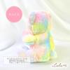 Pastel Rainbow Bouquet Bear Rainbow Bridge Stuffed Bear Teddy Bear Artificial Flower W230 X H250 X D200mm Rainbow Lulu's Size Lulu's-0719
