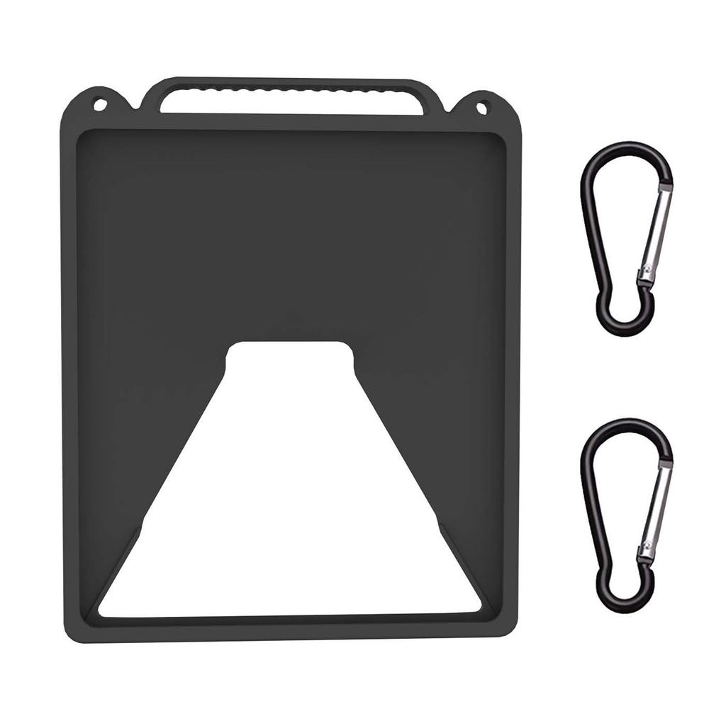 Portable Antenna Case Silicone Protective Case for Mini Antenna Device Portable Storage Carrying Case with Handle and Hooks