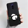 Coque Mignonne Pour Sony Xperia 1 / Xperia XZ4 Fundas Coque Imprimée Housse de Protection Silicone Souple Dessin Animé Noir Coque Capa